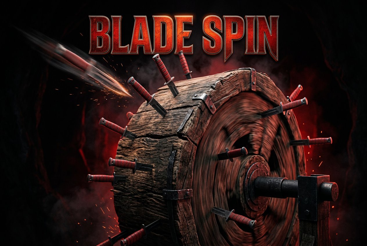 BLADE SPIN — Knife Timing key art